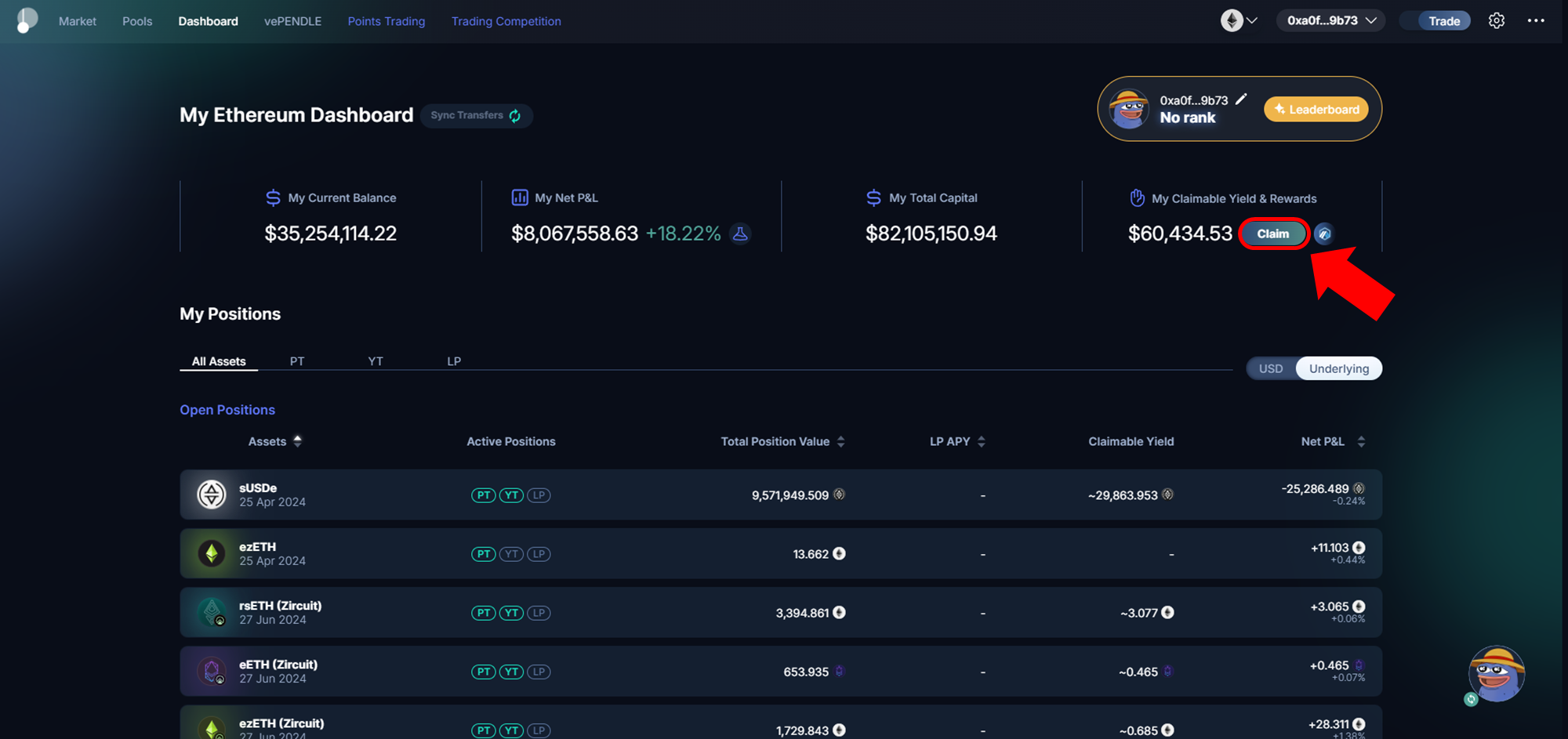 Claiming YT Yield Claiming YT Yield